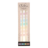 Chakra Balancing Taper Candle Set of 3: 2 - Candles By Gift Moments