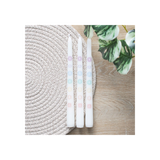 Chakra Balancing Taper Candle Set of 3: 6 - Candles By Gift Moments