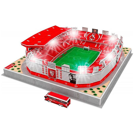 Sevilla FC 3D Stadium LED Puzzle: 1 - Puzzles & Games By Sevilla