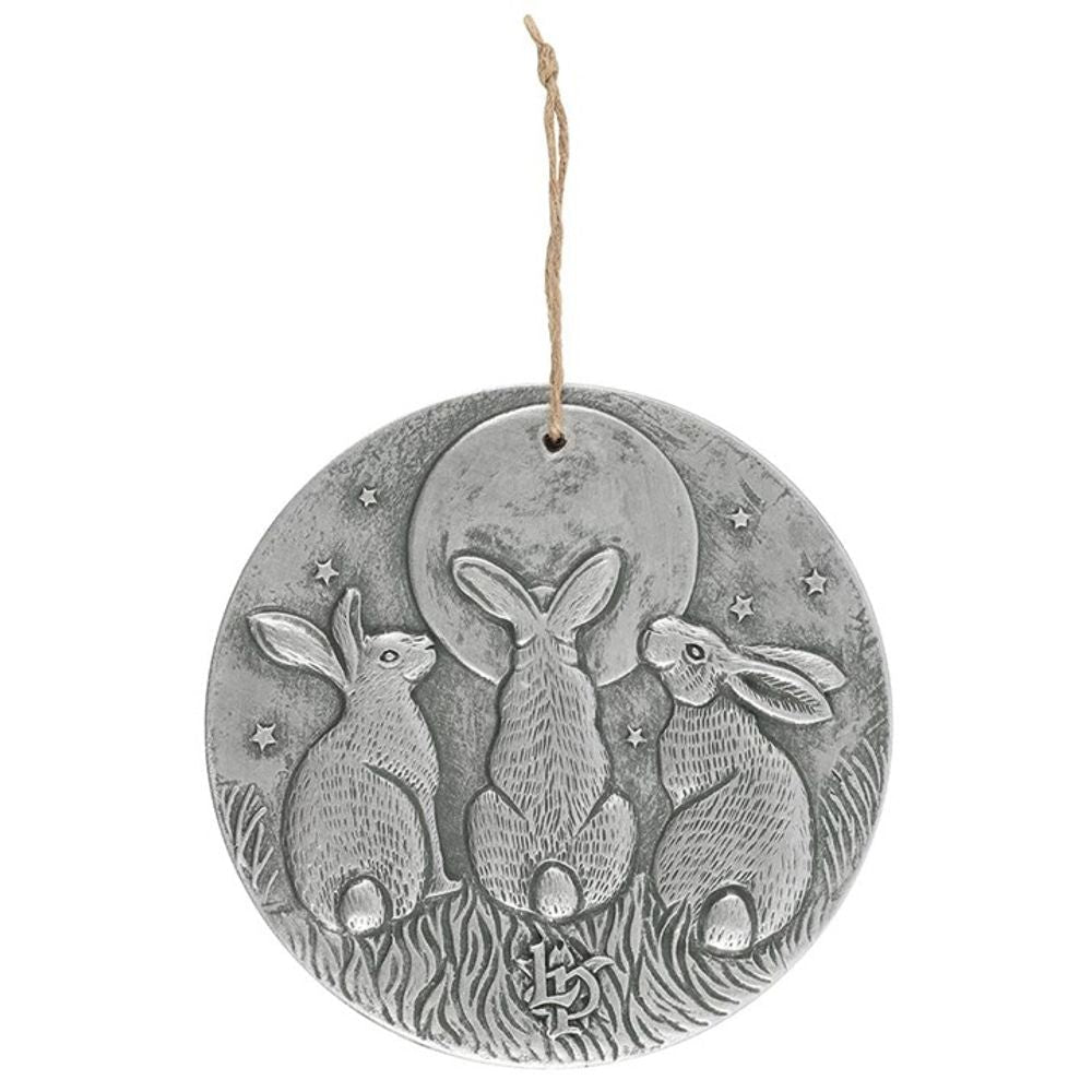 Silver Effect Moon Shadows Plaque by Lisa Parker: 1 - Garden Ornaments By Gift Moments