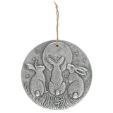 Silver Effect Moon Shadows Plaque by Lisa Parker: 1 - Garden Ornaments By Gift Moments