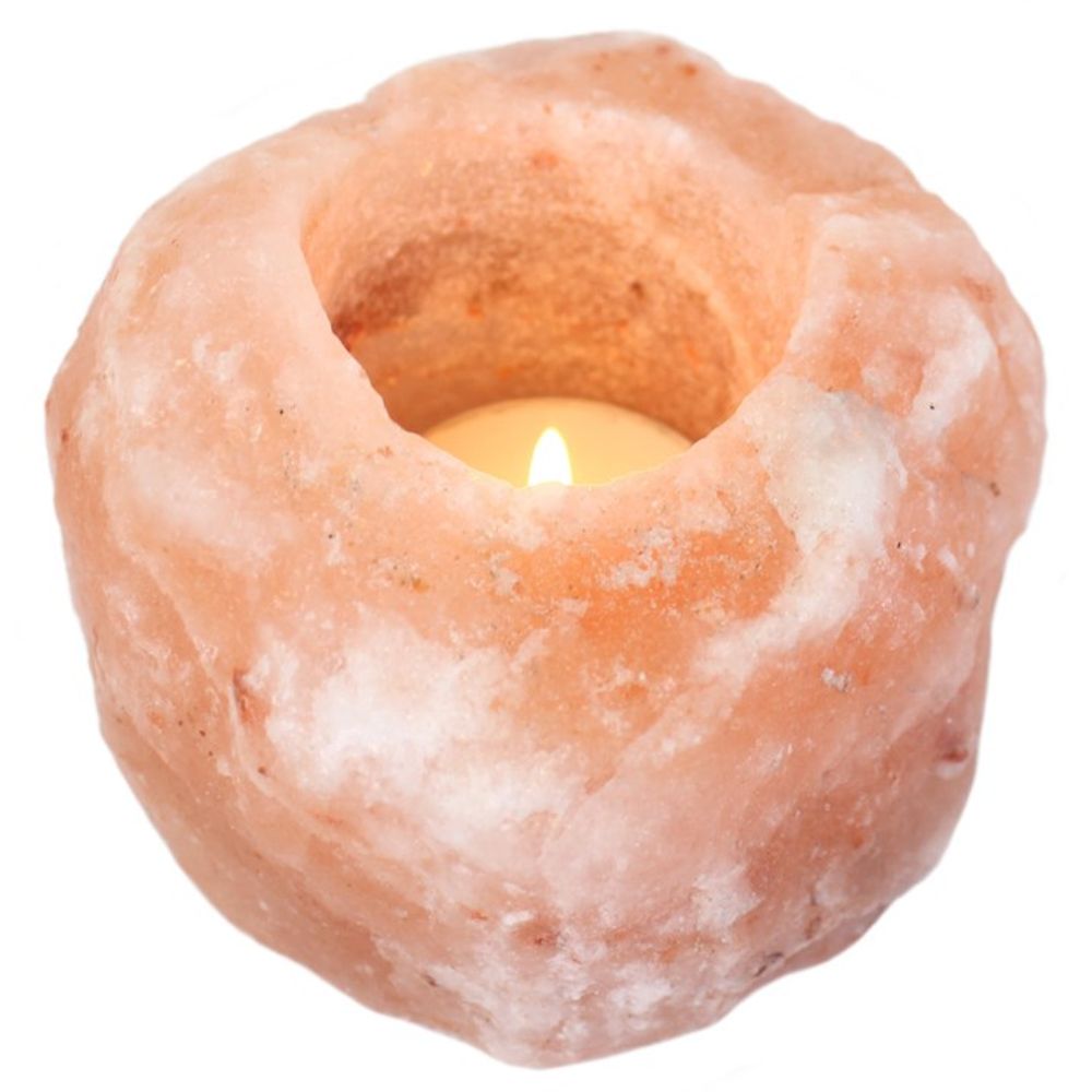 Single Salt Candle Holder: 1 - Candle Holders By Gift Moments