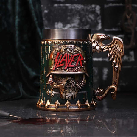 Slayer Helmet Skull Logo Tankard: 1 - Tankards By Slayer