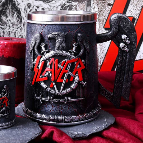 Slayer Eagle Tankard with Stainless Steel Insert: 2 - Tankards By Slayer