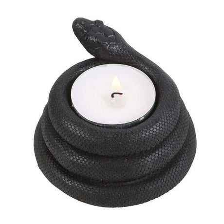 Snake Tealight Candle Holder: 2 - Candle Holders By Gift Moments