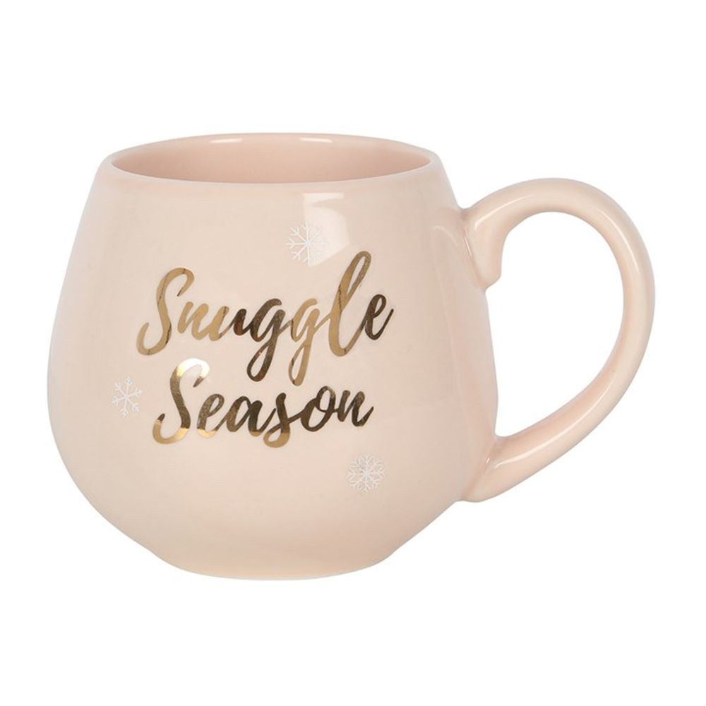 Snuggle Season Pink Ceramic Mug: 3 - Mugs By Gift Moments