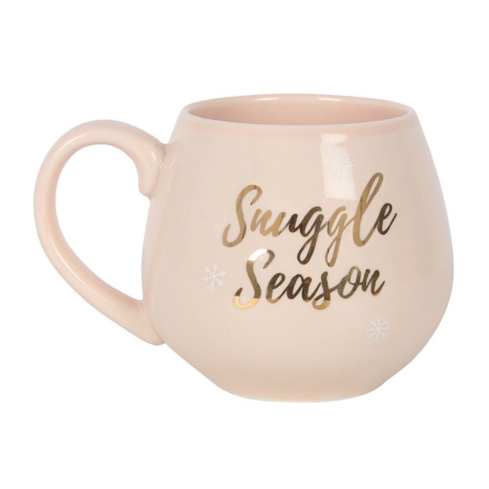 Snuggle Season Pink Ceramic Mug: 2 - Mugs By Gift Moments