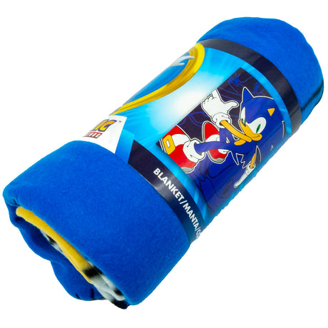 Sonic The Hedgehog Fleece Blanket: 3 - Blankets By Sonic The Hedgehog