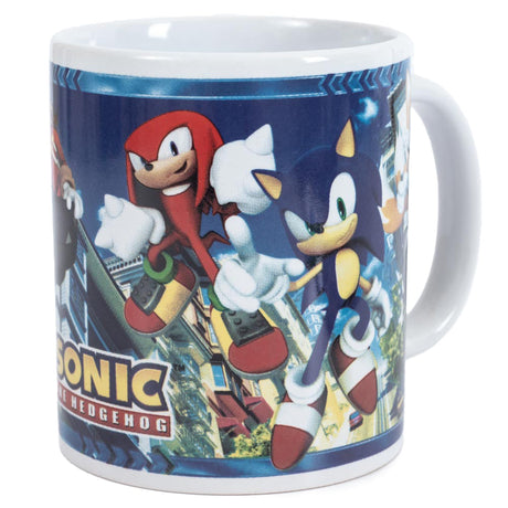 Sonic The Hedgehog Mug and Coaster Set: 3 - Mugs By Sonic The Hedgehog