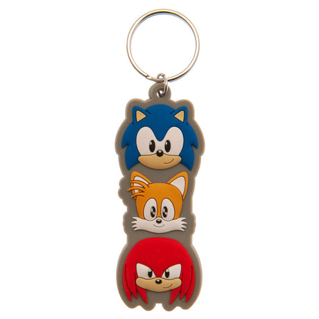 Sonic The Hedgehog PVC Keyring: 1 - Keyrings By Sonic The Hedgehog