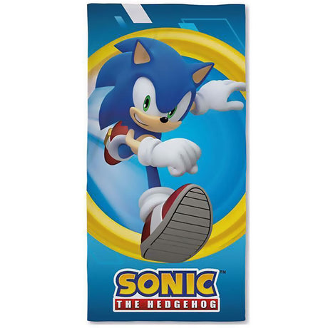 Sonic The Hedgehog Velour Beach Towel: 1 - Towels By Sonic The Hedgehog