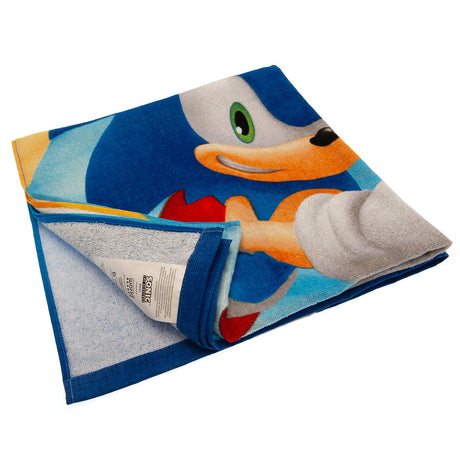 Sonic The Hedgehog Velour Beach Towel: 2 - Towels By Sonic The Hedgehog