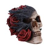 Soul Rose Ornamental Skull: 2 - Figurines Medium (15-29cm) By NN Designs