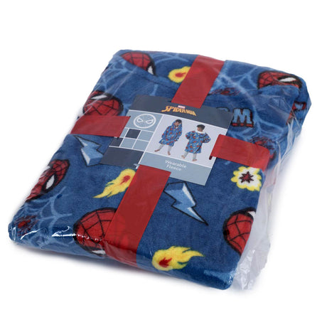 Spider-Man Kids Hooded Poncho Blanket: 3 - Blankets By Spider-Man