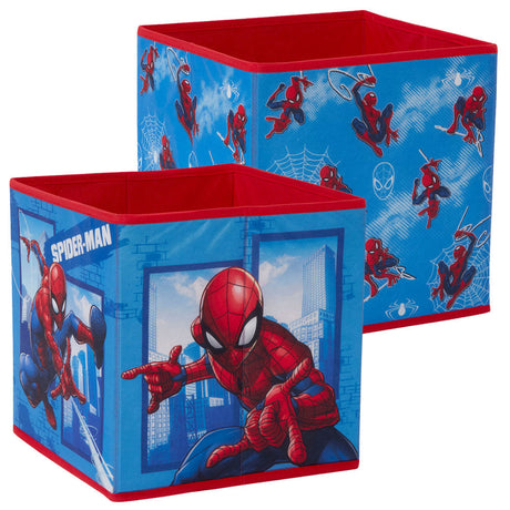 Spider-Man Twin Pack Storage Cube: 1 - Storage By Spider-Man