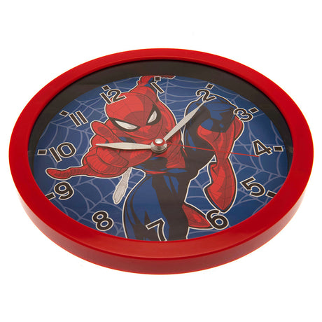 Spider-Man Action Pose Wall Clock: 2 - Clocks By Spider-Man