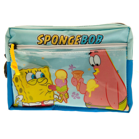 SpongeBob SquarePants Multi Pocket Pencil Case: 3 - Pencil Cases & Sets By SpongeBob SquarePants