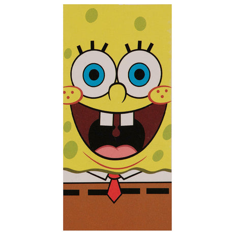 SpongeBob SquarePants Velour Beach Towel: 1 - Towels By SpongeBob SquarePants