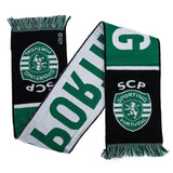 Sporting CP Knitted Scarf with Crest: 3 - Scarves By Sporting CP