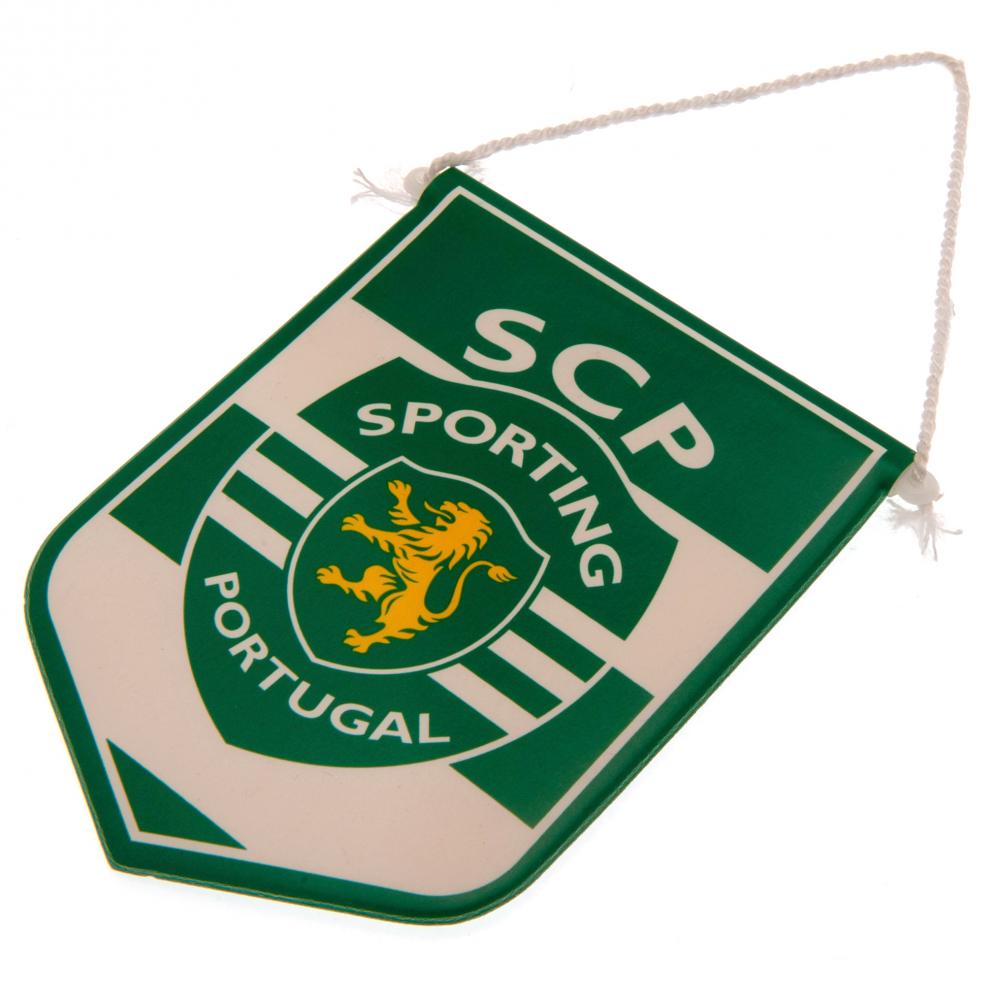 Sporting CP Mini Pennant with Hanging String: 1 - Flags & Banners By Sporting CP