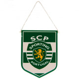 Sporting CP Mini Pennant with Hanging String: 2 - Flags & Banners By Sporting CP