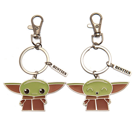 Star Wars: The Mandalorian BFF Keyring Set: 1 - Keyrings By Star Wars: The Mandalorian