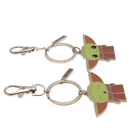 Star Wars: The Mandalorian BFF Keyring Set: 2 - Keyrings By Star Wars: The Mandalorian