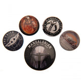 Star Wars: The Mandalorian Button Badge Set: 1 - Badges By Star Wars: The Mandalorian