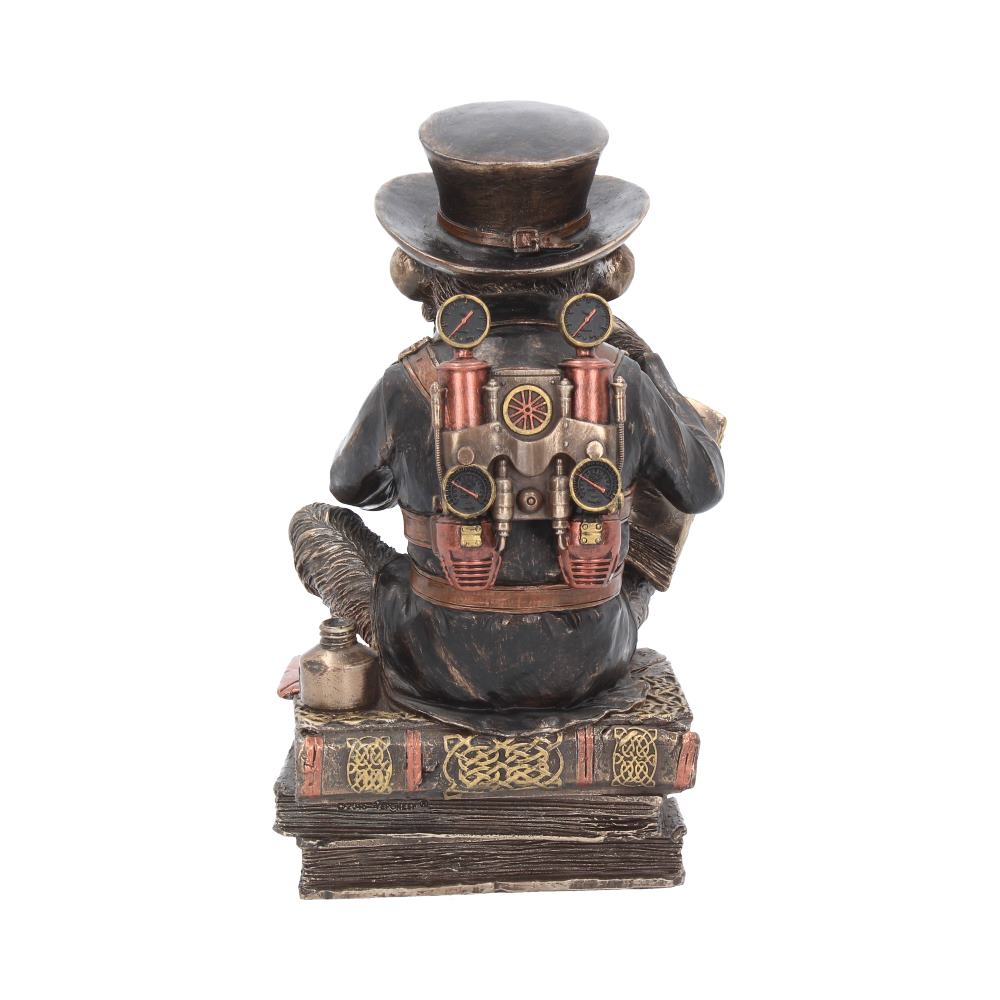 Steampunk Chimpanzee Scholar Figurine 19.5cm: 5 - Figures & Collectables By Gift Moments