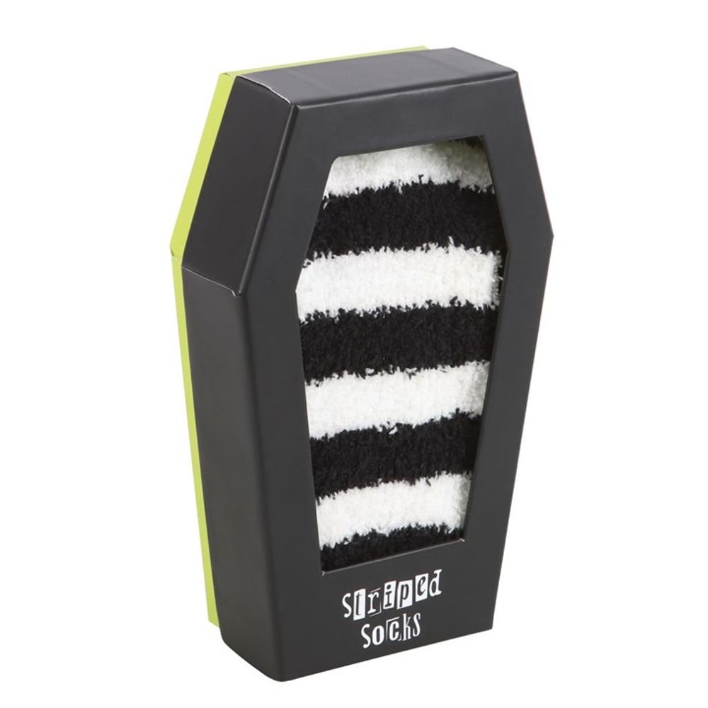 Striped Socks in Coffin Gift Box: 2 - By Gift Moments