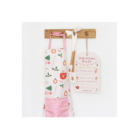 Sugarplum Modern Christmas Print Apron: 4 - Aprons By Gift Moments