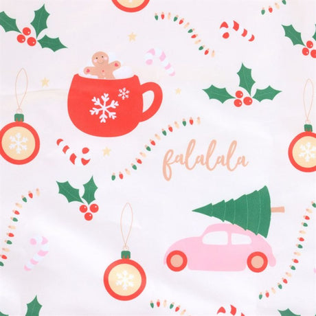 Sugarplum Modern Christmas Print Apron: 3 - Aprons By Gift Moments