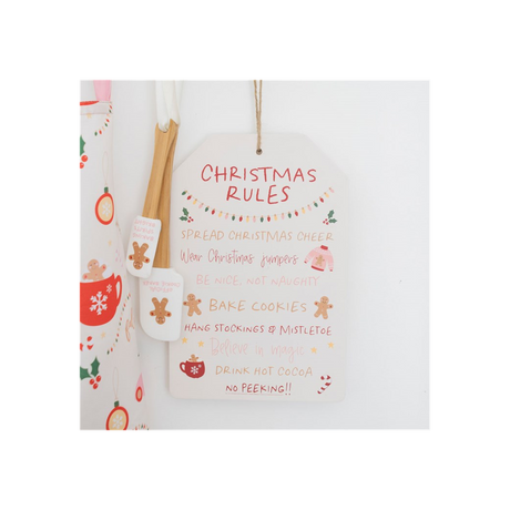 Christmas Fun Rules Hanging Sign: 4 - Signs & Plaques By Gift Moments