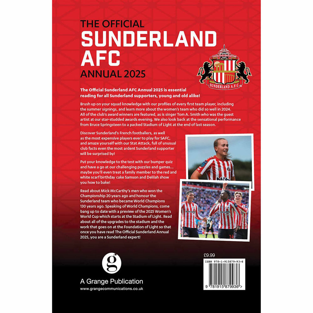 Sunderland AFC Official Annual 2025: 4 - Books By Sunderland