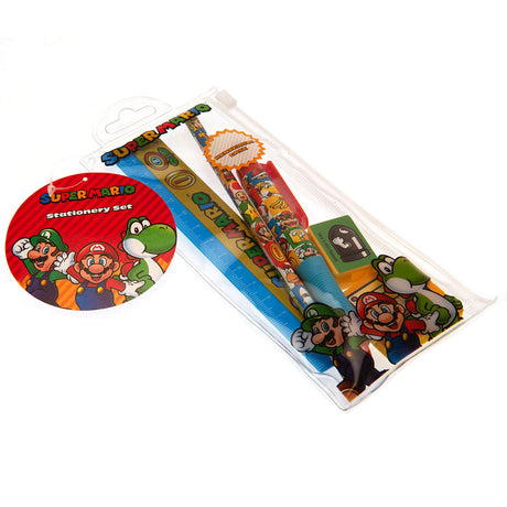 Super Mario 5pc Stationery Set Group: 2 - Stationery By Super Mario