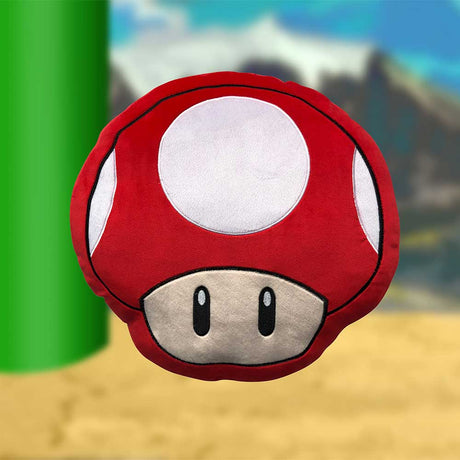 Super Mario Mushroom Soft Cushion: 1 - Cushions By Super Mario