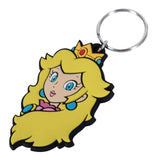 Super Mario Princess Peach PVC Keyring: 3 - Keyrings By Super Mario