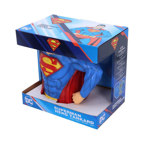 Superman Hero Resin Tankard: 8 - Tankards By Superman