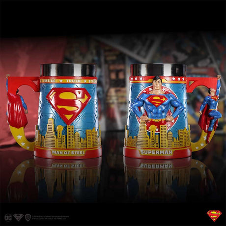 Superman Man of Steel City Skyline Tankard: 2 - Tankards By Superman