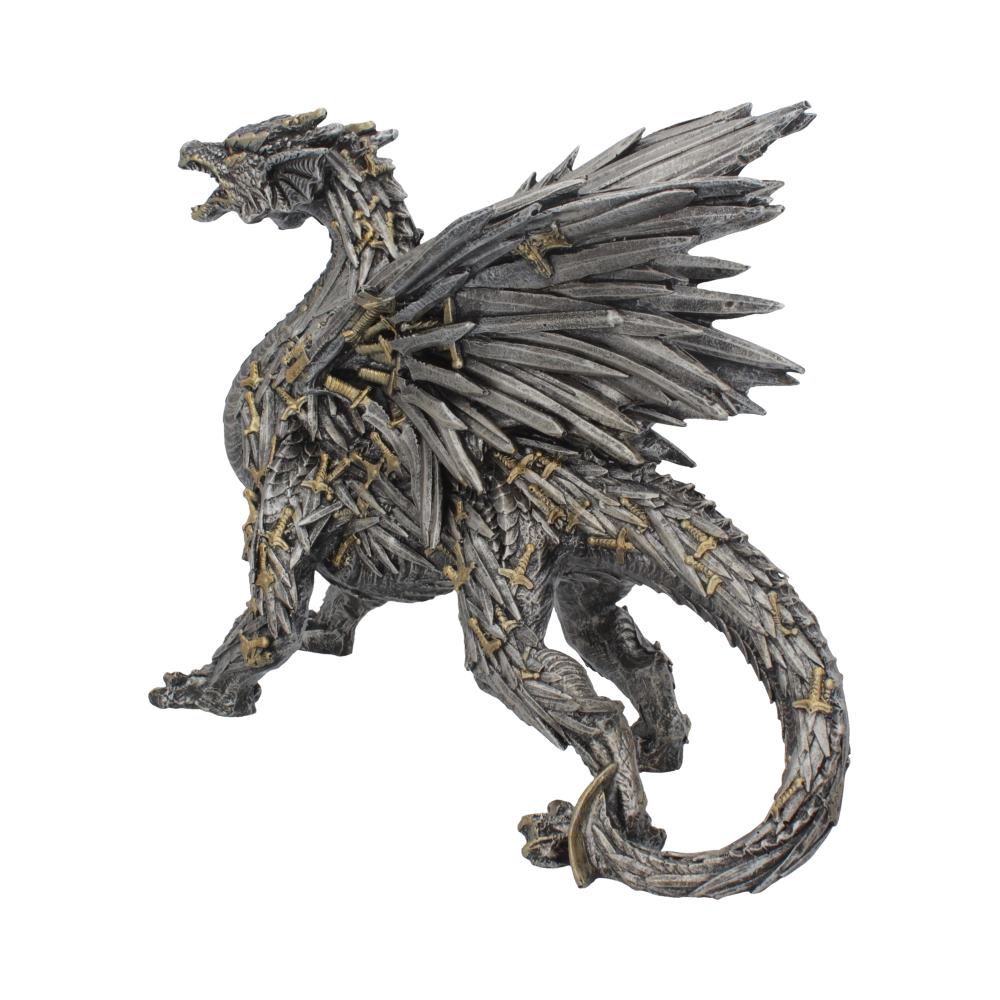 Swordwing Dragon Figure Forged From The Blades Of Enemies 29.5cm: 3 - Figures & Collectables By Gift Moments