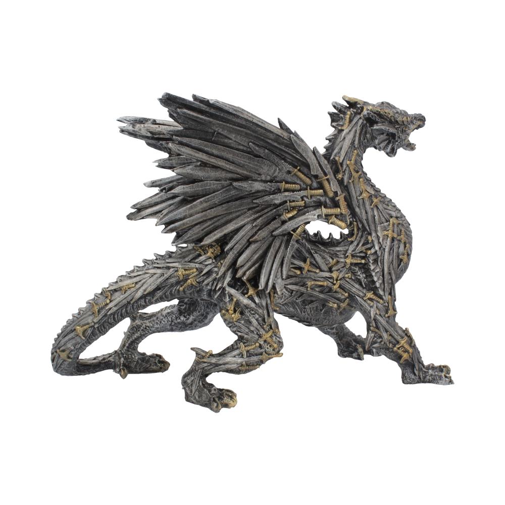 Swordwing Dragon Figure Forged From The Blades Of Enemies 29.5cm: 5 - Figures & Collectables By Gift Moments