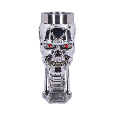 T-800 Terminator 2 Judgement Day T2 Head Goblet Wine Glass: 2 - Goblets & Chalices By Terminator 2