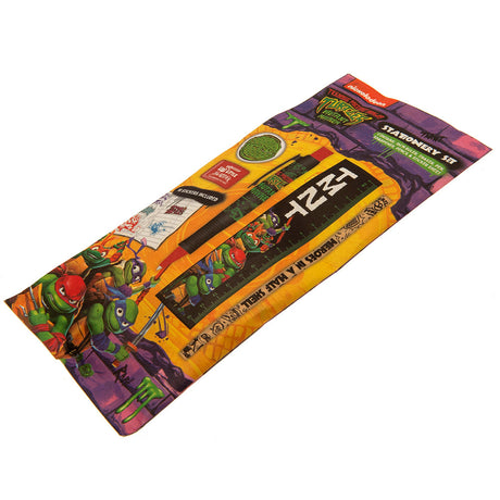 TMNT 5pc Stationery Set: 2 - Pencil Cases & Sets By Teenage Mutant Ninja Turtles