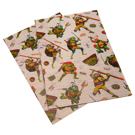 Teenage Mutant Ninja Turtles Gift Wrap: 2 - Gift Wrap & Bags By Teenage Mutant Ninja Turtles