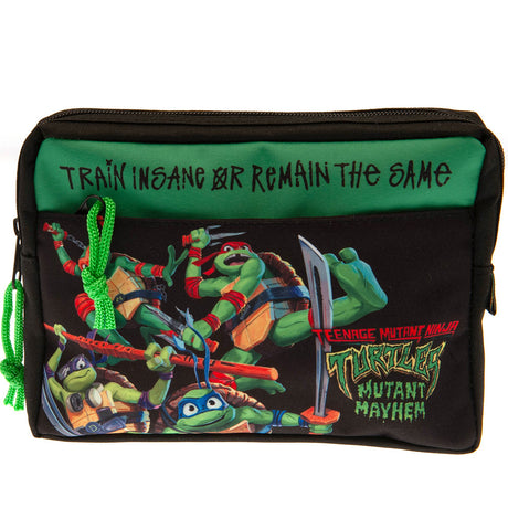 Teenage Mutant Ninja Turtles Multi Pocket Pencil Case: 3 - Pencil Cases & Sets By Teenage Mutant Ninja Turtles