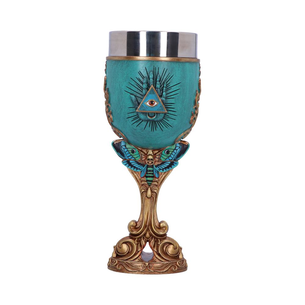 The Teller Palmistry Goblet 19.5cm: 4 - Goblets & Chalices By NN Designs