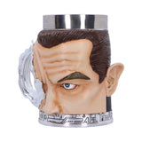 Terminator T-1000 Head with Bullet Hole Collectible Tankard: 4 - Tankards By Terminator 2