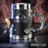 Terminator T-1000 Head with Bullet Hole Collectible Tankard: 2 - Tankards By Terminator 2