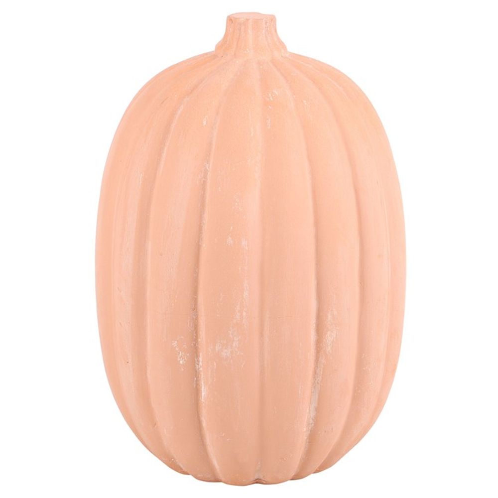 Terracotta Halloween Pumpkin Ornament 30cm: 4 - Ornaments By Gift Moments