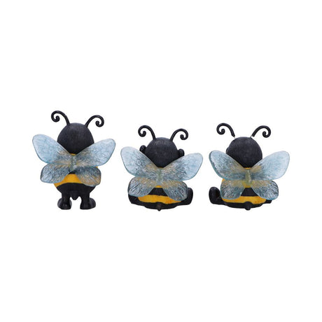 Three Wise Bees Figurines: 4 - Figurines Small (Under 15cm) By NN Designs